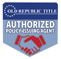 Old Republic Title Authorized Policy Issuing Agent